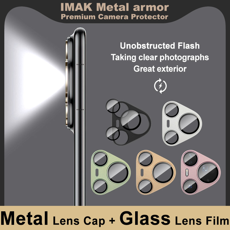 Photography Kit Huawei Pura 80 Ultra - IMAK Metal Armor Premium Lens Glass