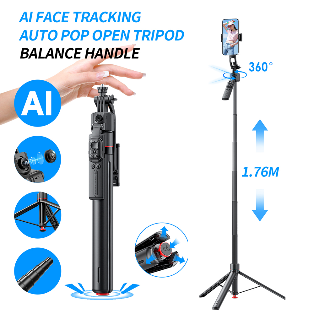 Photography Zoom - New TT07 AI Face Tracking All-in-one