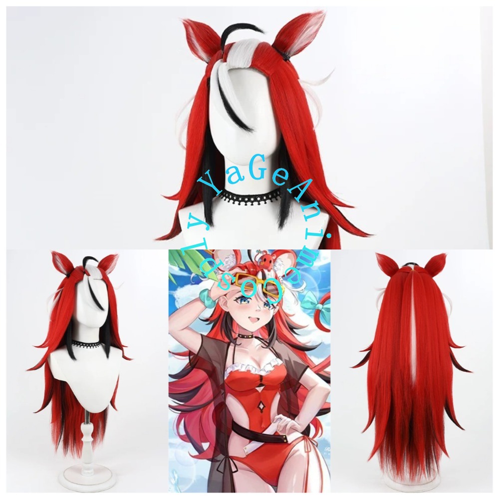 Photography Outfit - Hakos Baelz Summer Cosplay Wig Character