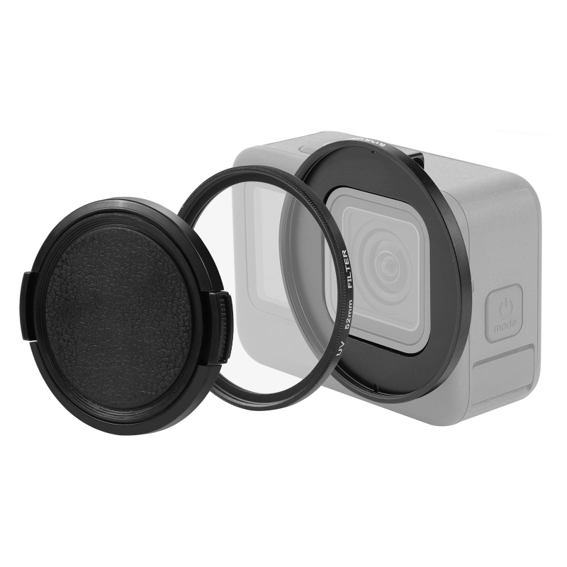Gopro Action Camera Hero 11 Black - PULUZ 52mm UV Lens Filter For