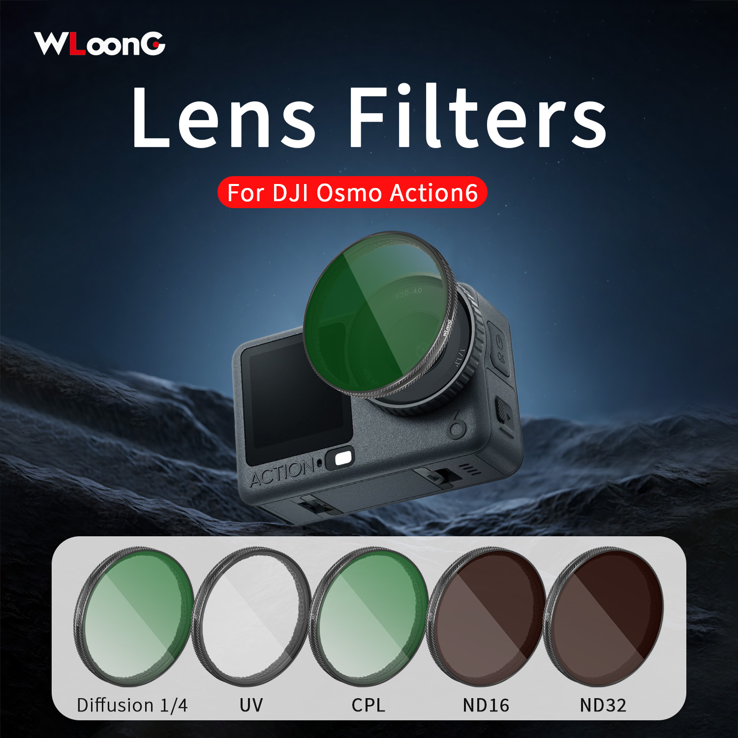 Photography Sport - for DJI Osmo Action 6 Len