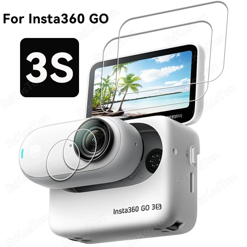 Insta360 Camera Go 3 - Tempered Glass LCD Display Screen Protector