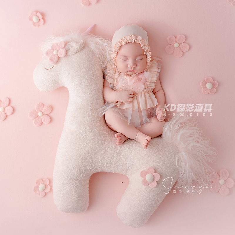 Cute Unicorn Theme Newborn Pho - Photography Outfit 评论和价格