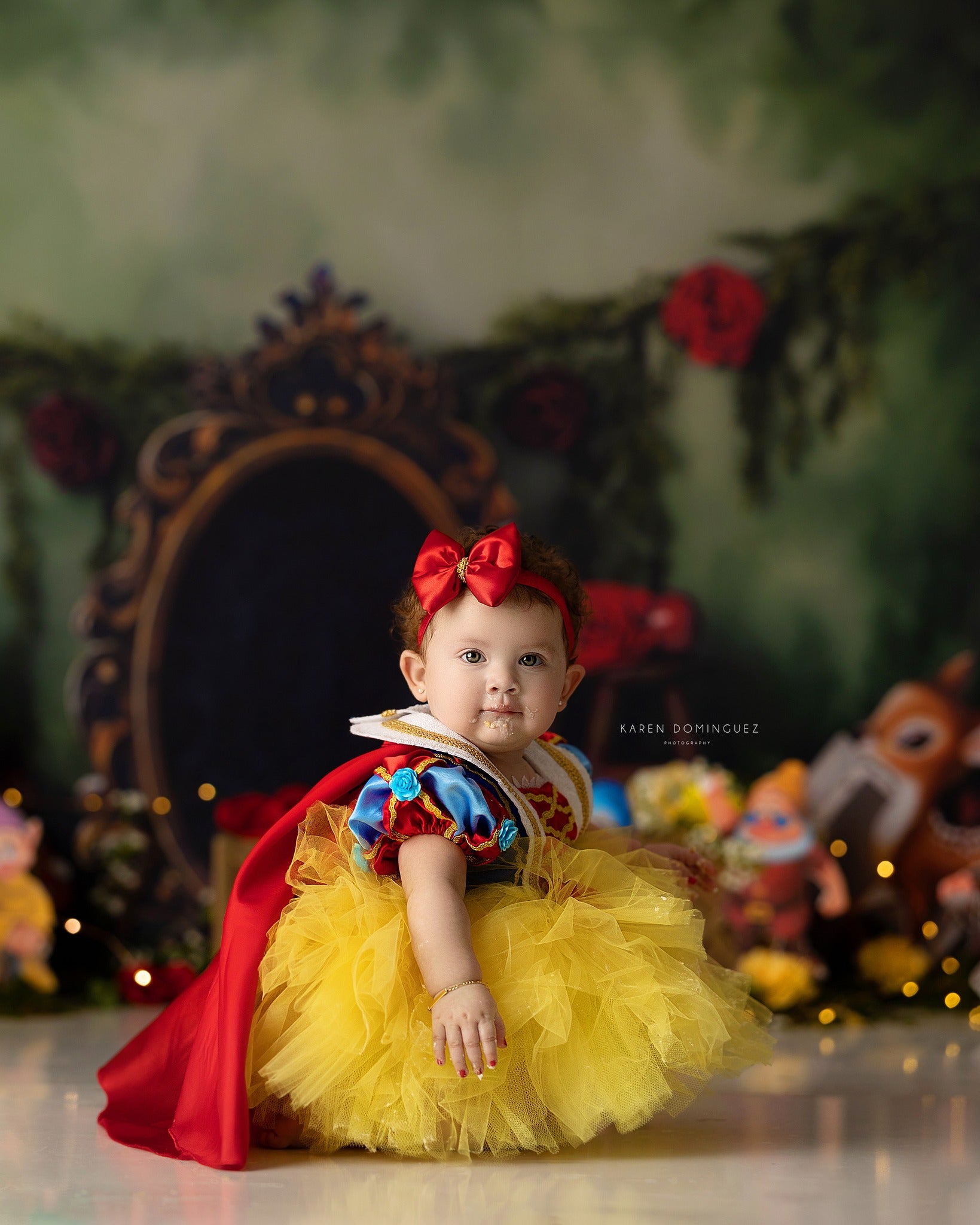 Jungle Princess Backdrops Cake - Photography Trick 评论和价格