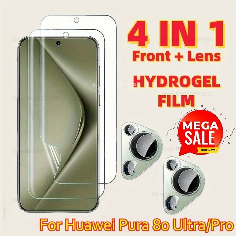 [4-in-1]2Pcs HD Anti-Scratch H - Photography Kit Huawei Pura 80 Ultra 评论和价格