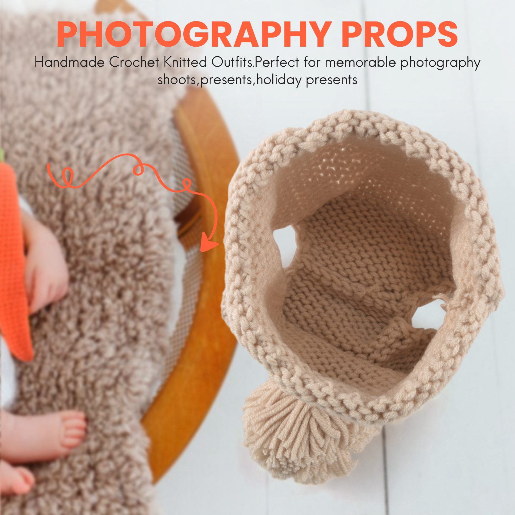 ABJA-Newborn Baby Photography  - Photography Outfit 评论和价格
