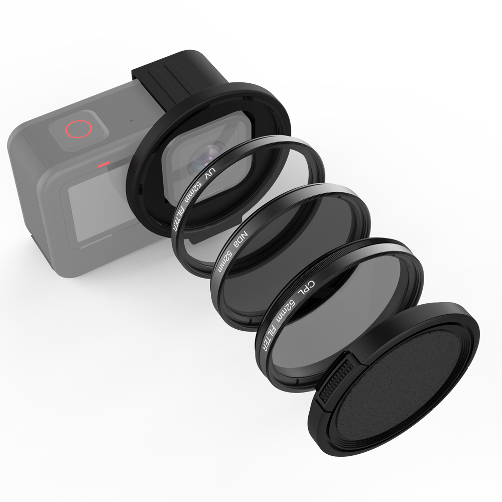 52mm Filter Adapter Ring Prote - Gopro Action Camera Hero 11 Black 评论和价格