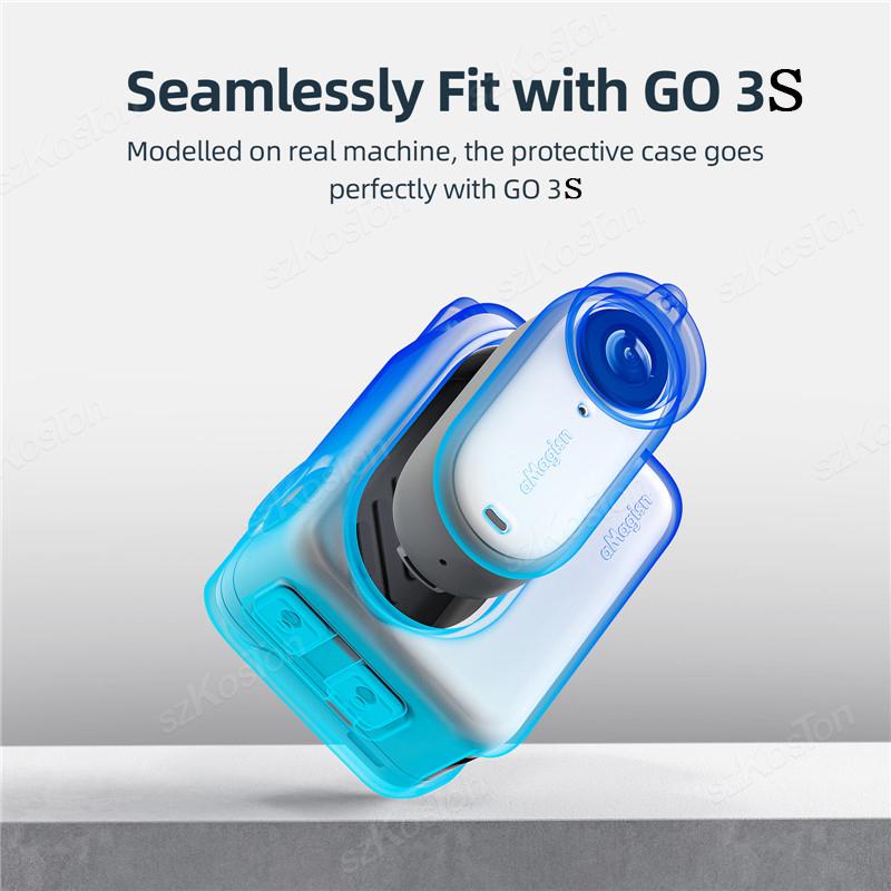 Silicone Protective Case For I - Insta360 Camera Go 3 评论和价格