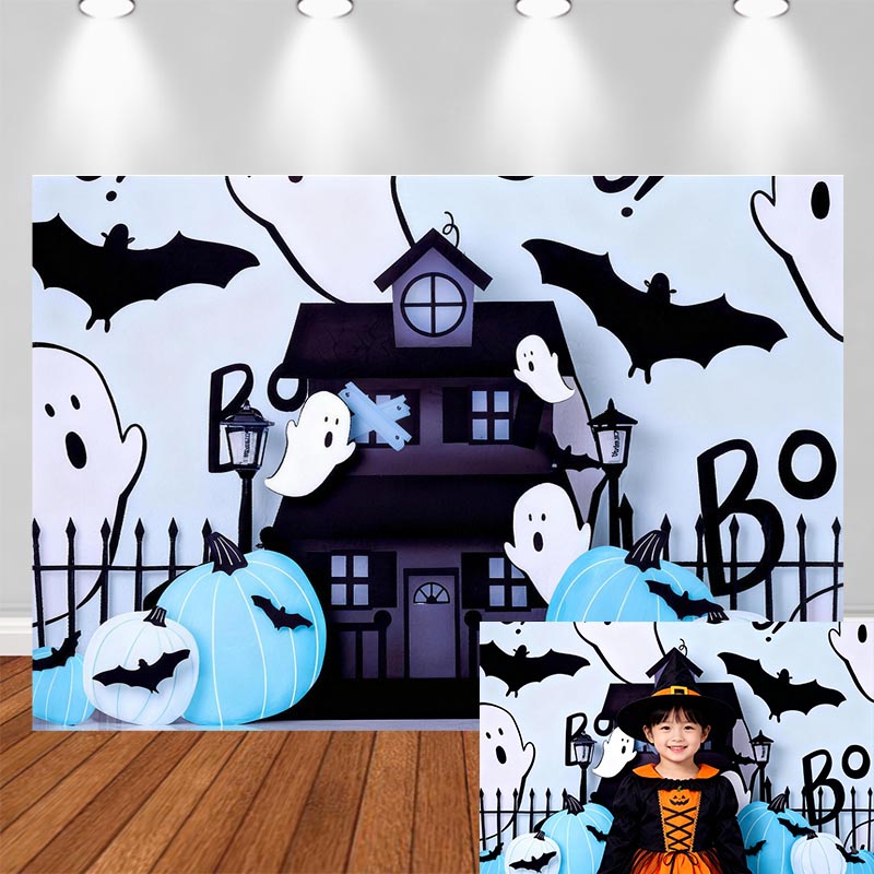 LS Pink Haunted Ghosts Backdro - Photography Trick 评论和价格