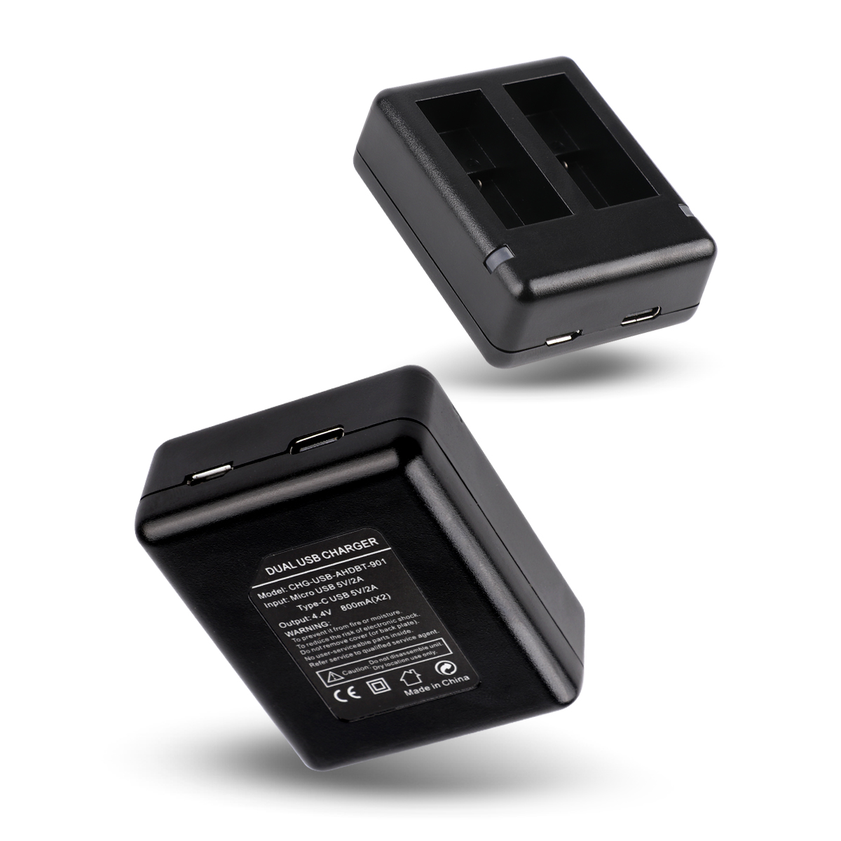 Go Pro 12 Dual Battery Charger - Gopro Action Camera Hero 11 Black 评论和价格