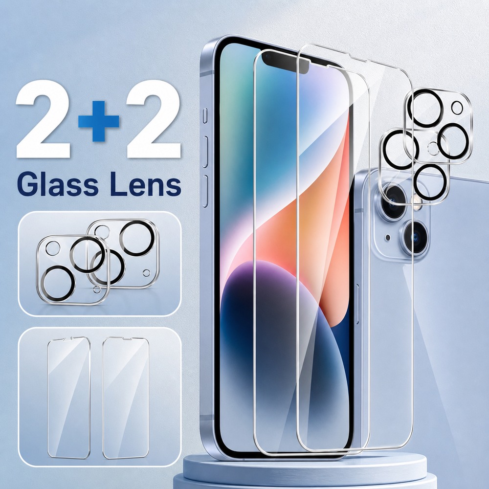 2+2PCS Tempered Glass For HUAW - Photography Kit Huawei Pura 80 Ultra 评论和价格