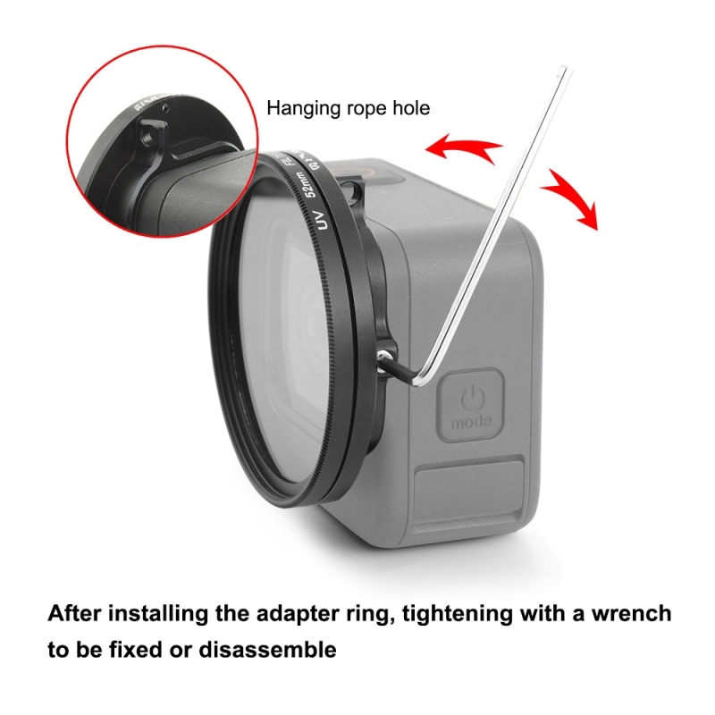 PULUZ 52mm UV Lens Filter For  - Gopro Action Camera Hero 11 Black 评论和价格