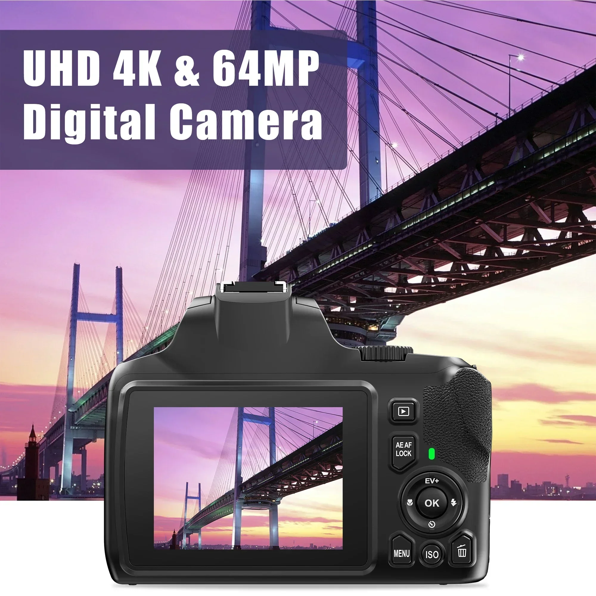 4K Digital Camera for Photogra - Photography Zoom 评论和价格