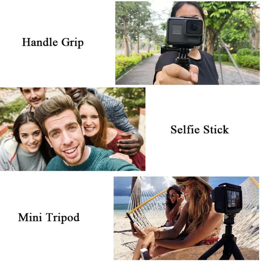 Mini Extendable Tripod Foldabl - Gopro Action Camera Hero 11 Black 评论和价格
