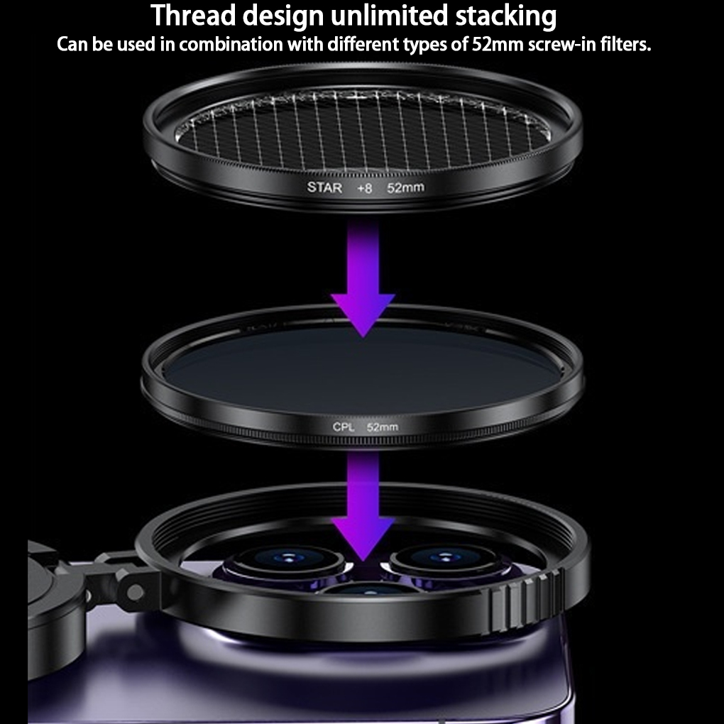 Magnetic Phone CPL Filter Opti - Photography Zoom 评论和价格