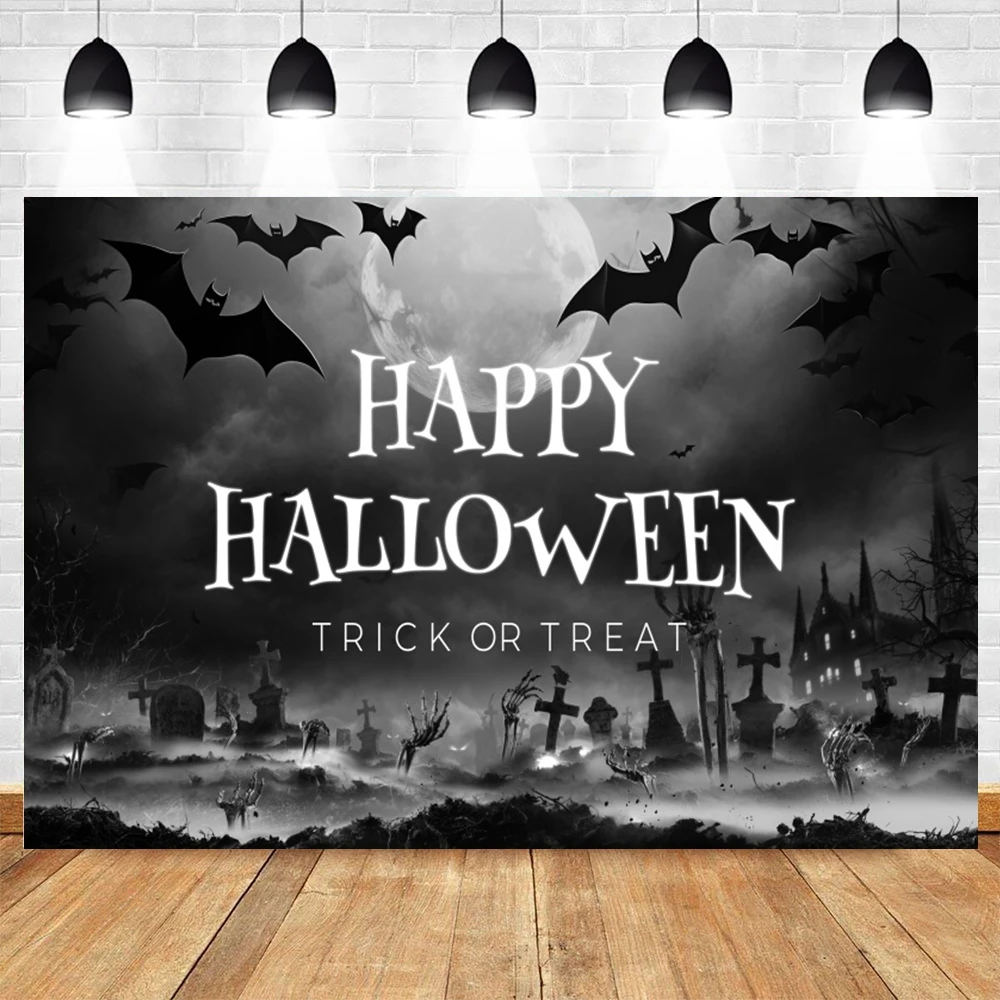 Halloween Photography Backdgro - Photography Trick 评论和价格
