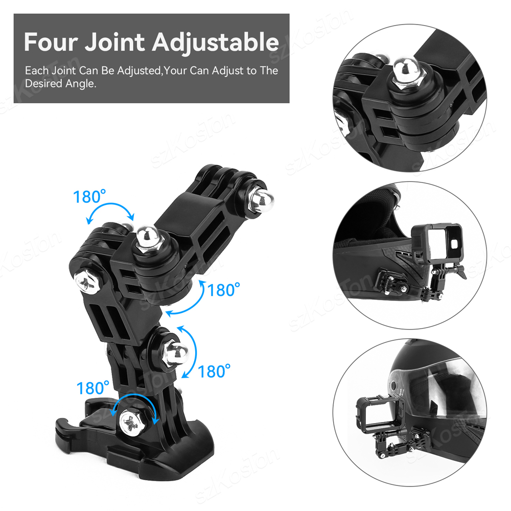 Motorcycle Helmet Chin Mount K - Gopro Action Camera Hero 11 Black 评论和价格