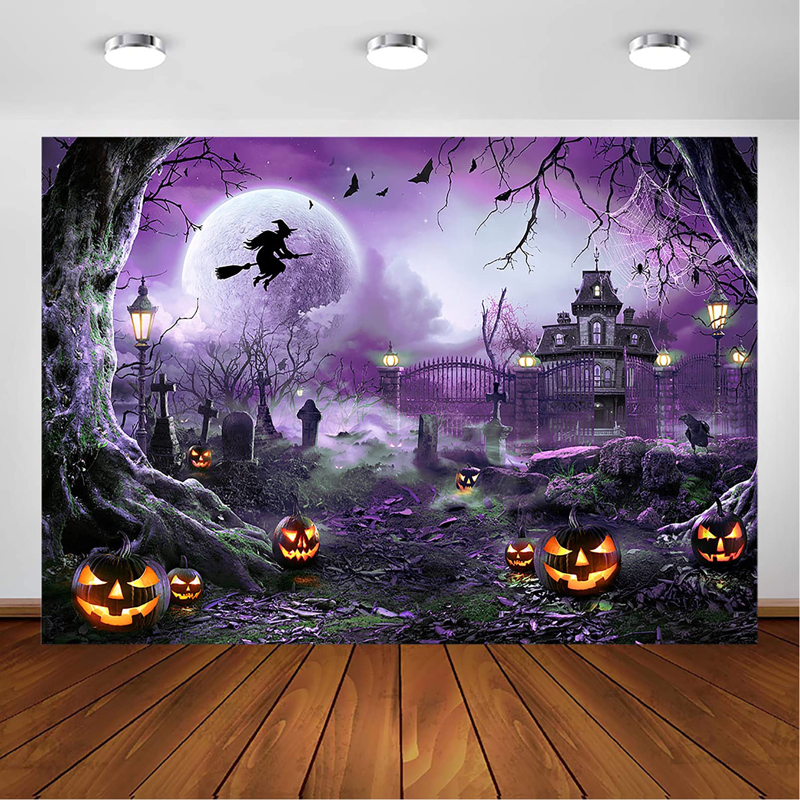 Spooky Pumpkin Witch Ghost Bat - Photography Trick 评论和价格
