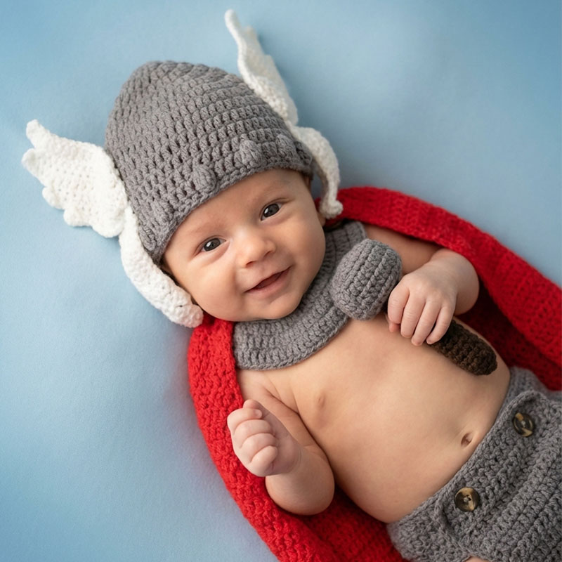 Newborn Photography Props Thor - Photography Outfit 评论和价格