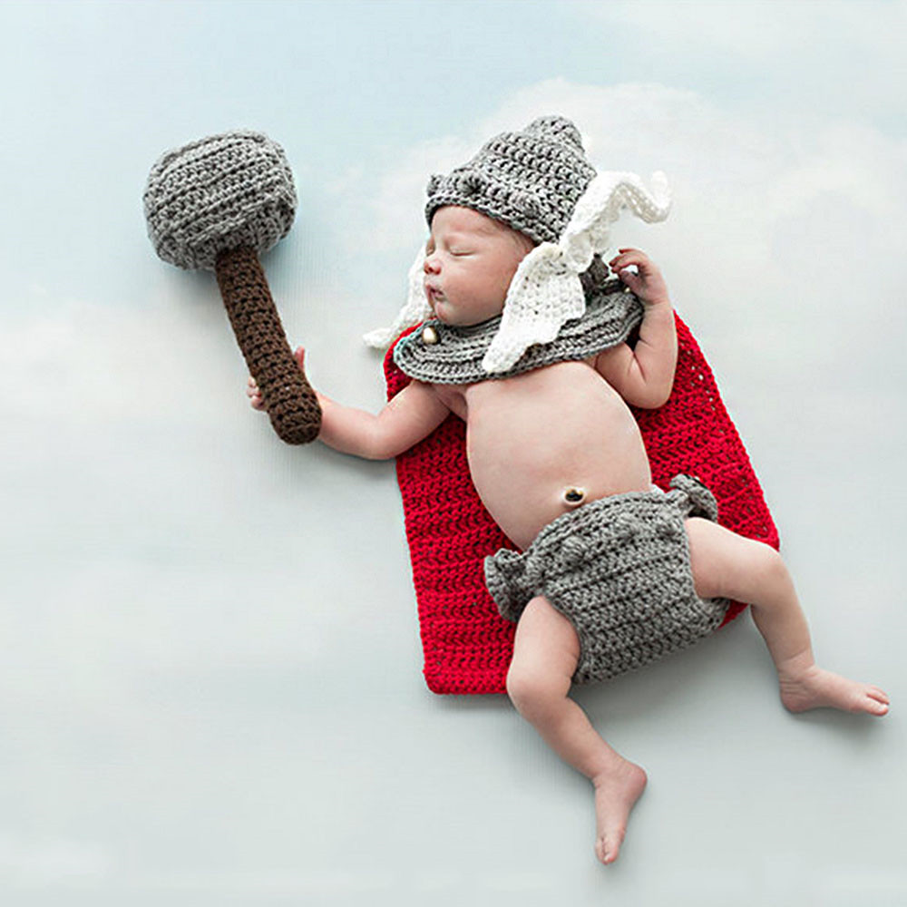 Newborn Photography Props Thor - Photography Outfit 评论和价格